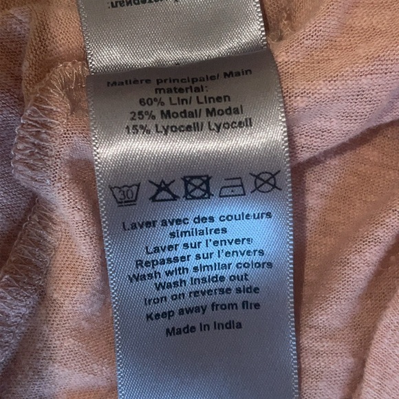 NWT- Zadig & Voltaire Strass Star Linen Blend T-Shirt - Size S - Picture 7 of 9